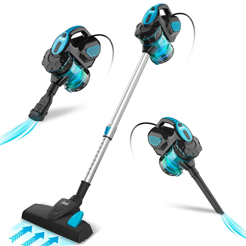 Corded vacuum cleaners 18Kpa Powerful Suction 600W Motor 4 in 1 stick Handheld vacuum cleaner for Home Pet Hair Carpet
