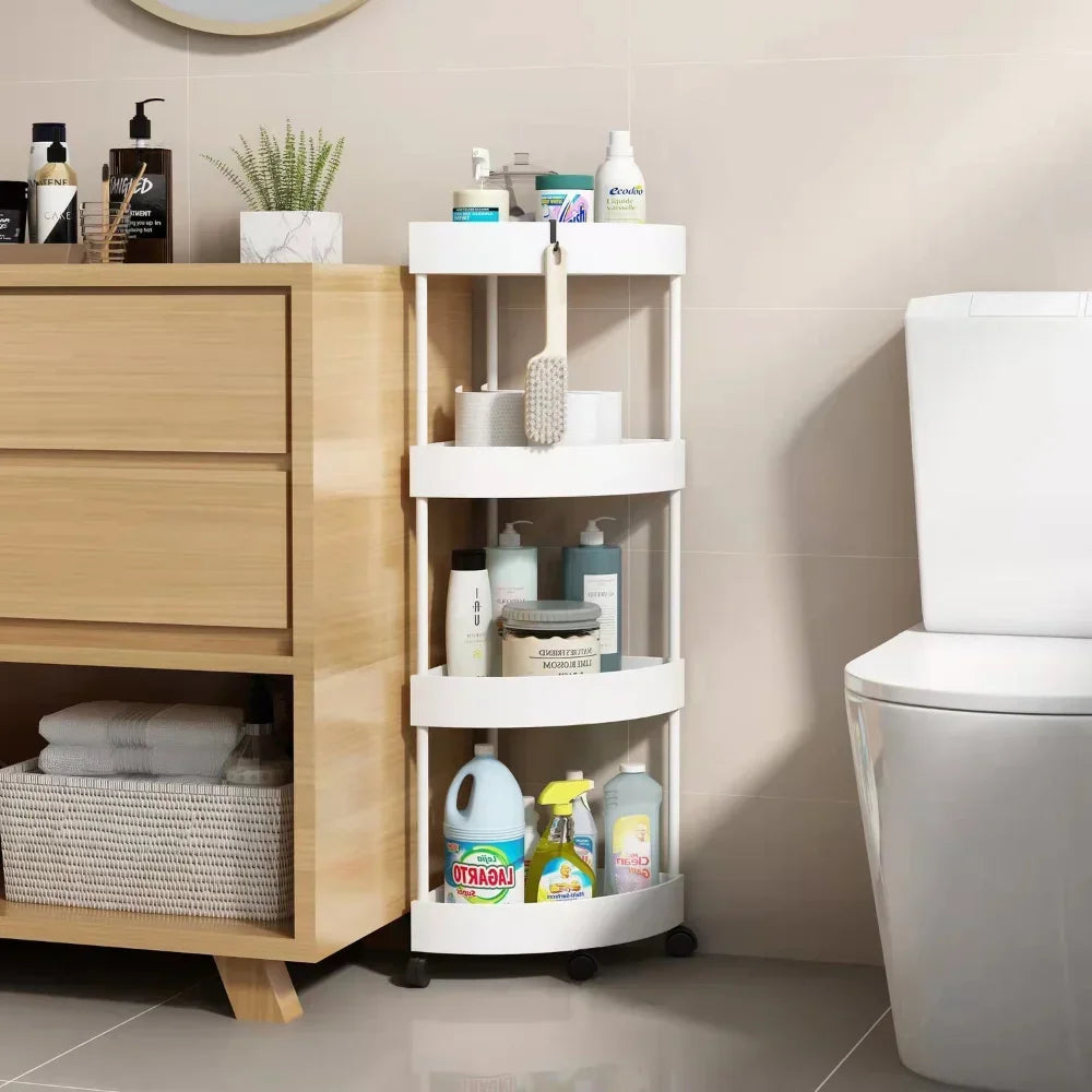 Kitchen Storage Organizer Bathroom Corner Cabinet