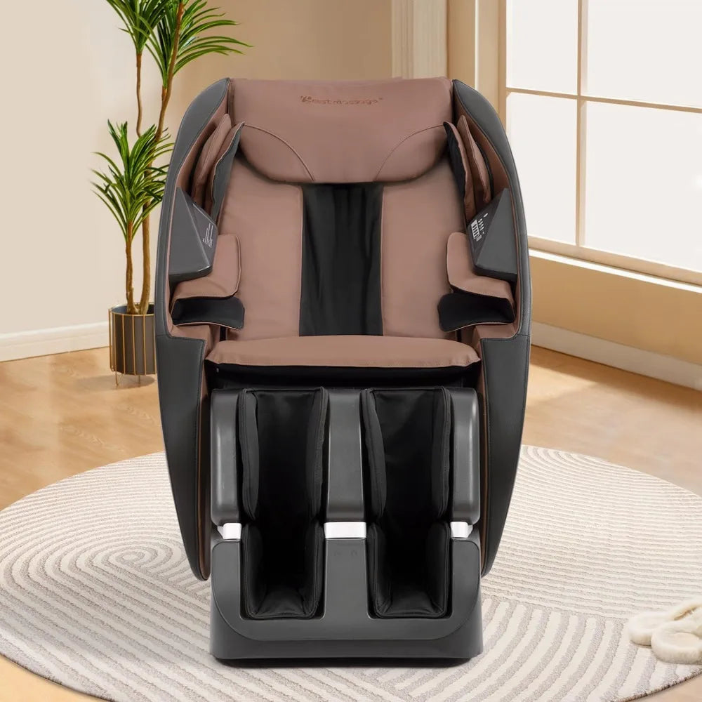 Shiatsu Massage Chairs Full Body and Recliner Zero Gravity Massage Chair Electric with Built-in Heart Foot Roller Air Massage