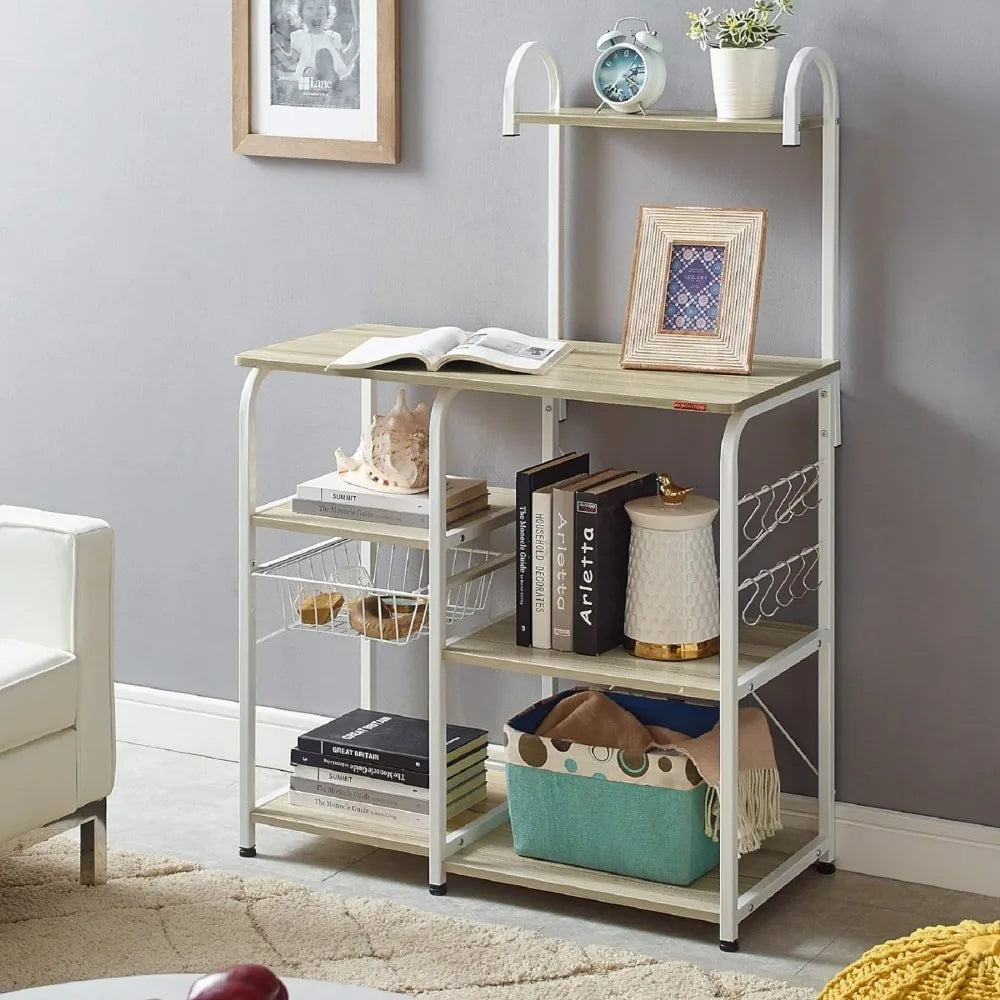 Kitchen Baker's Rack Utility Storage Shelf Microwave