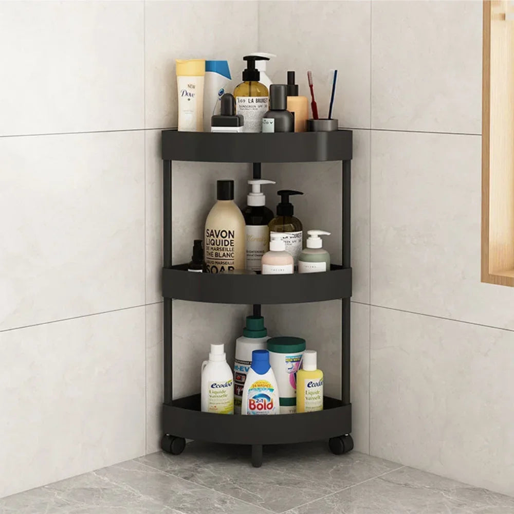 Kitchen Storage Organizer Bathroom Corner Cabinet
