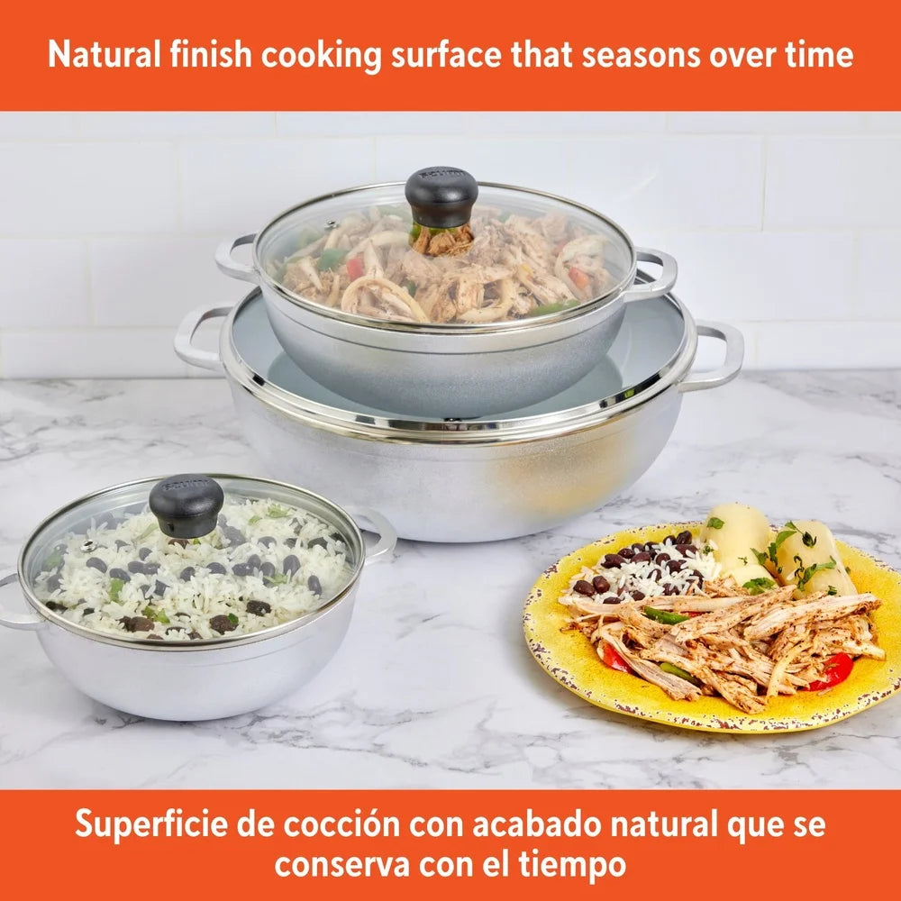 Oven Safe Cooking Versatile Kitchen Essential Natural Finish