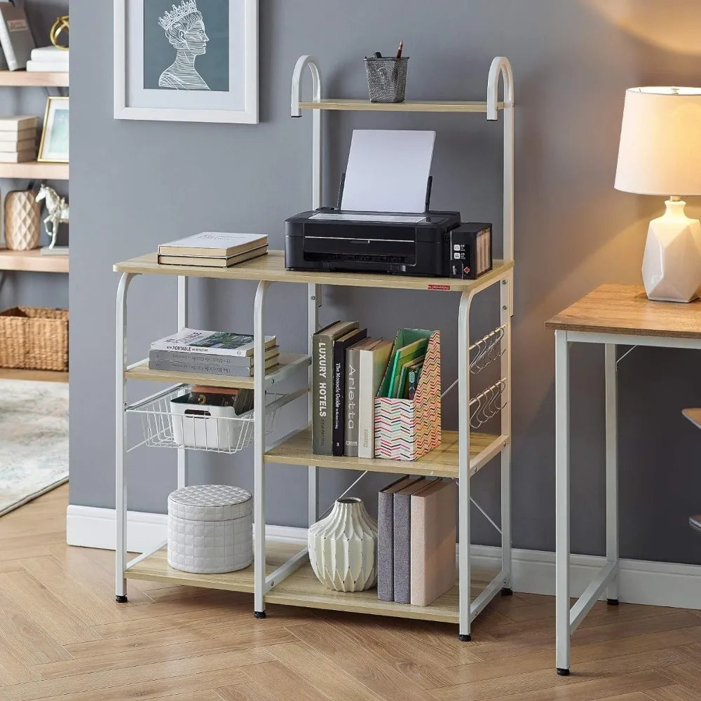 Kitchen Baker's Rack Utility Storage Shelf Microwave
