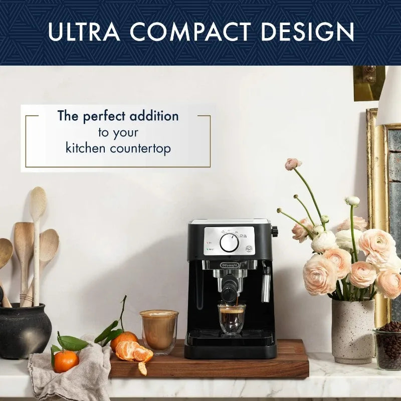 Stilosa Manual Espresso Machine, Latte & Cappuccino Maker