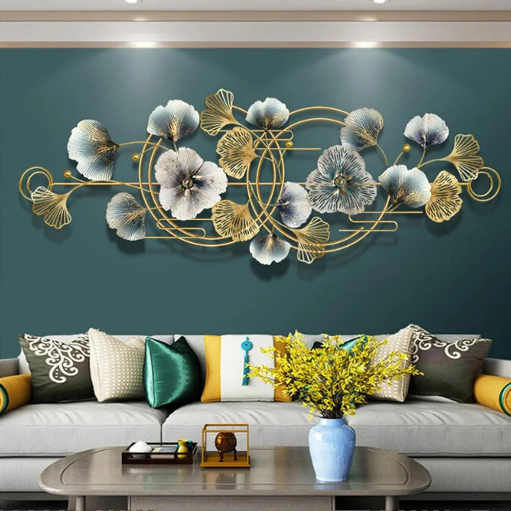 Modern Wall Sculpture Home Decoration Living Room Bedroom Dining Room Metal Wall Art