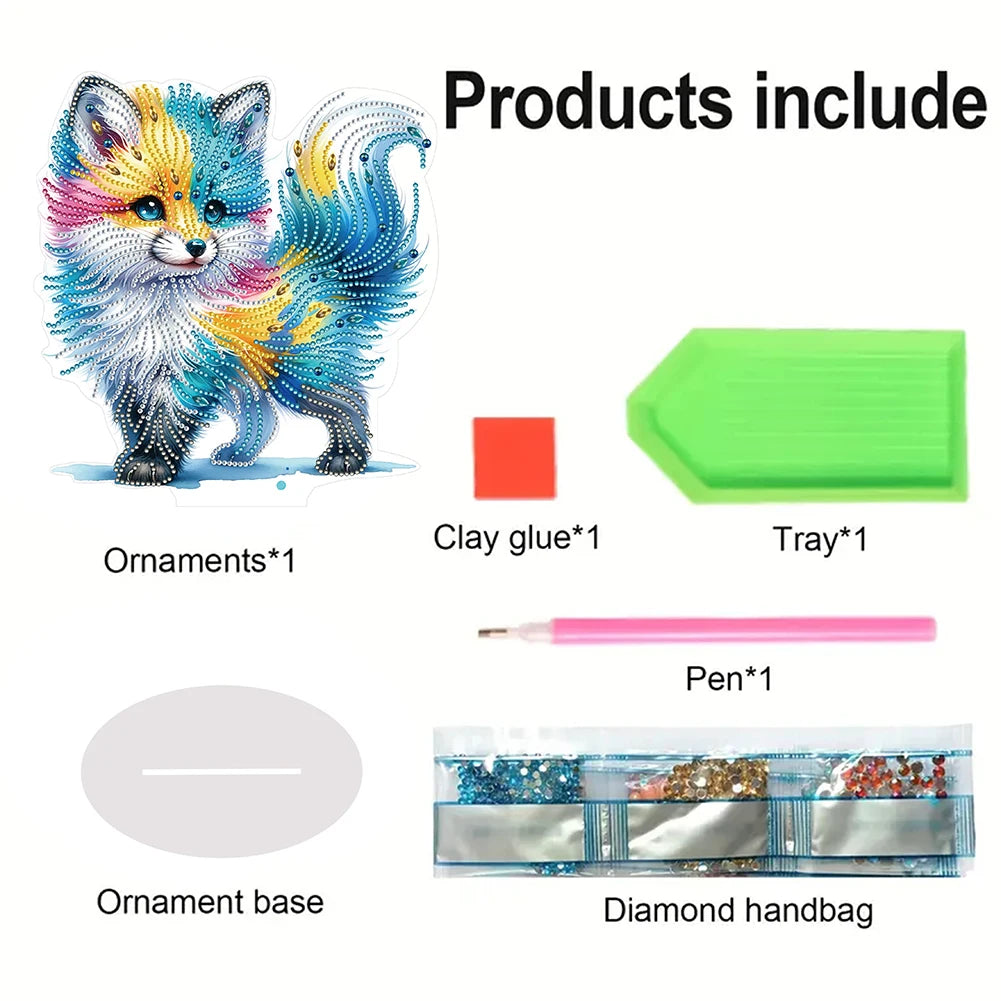 Shape Diamond Painting Desktop Ornaments Decorations for Home andOffice