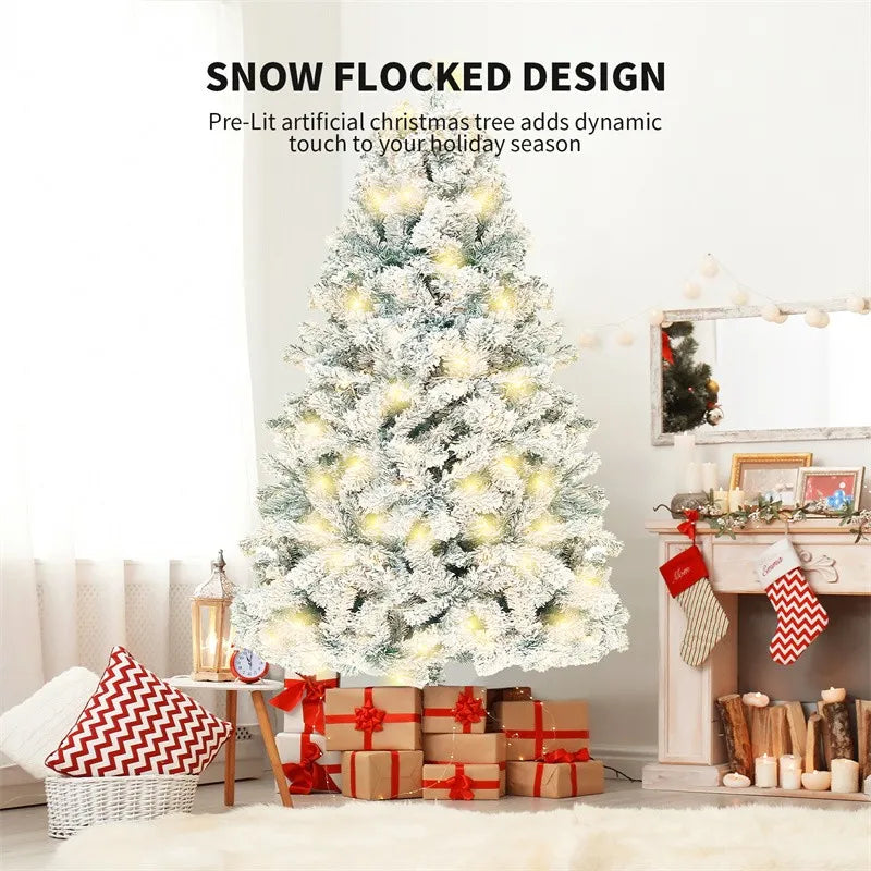 Christmas Tree Green Large Christmas Trees Christmas Outdoor Decoration New Year Home Party Scene Home Decoration 2024