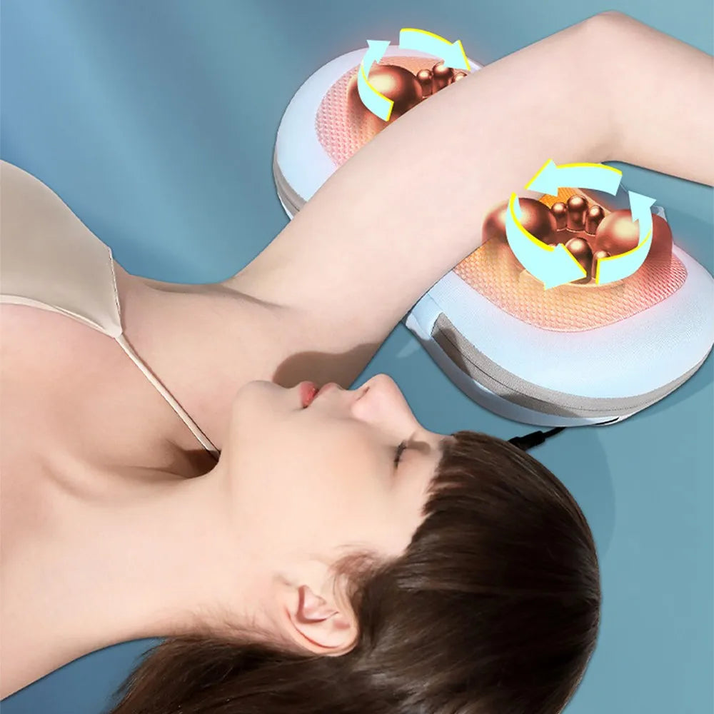 air cushion massager, massage pillow, pillow neck and waist multi-purpose breast massager/hot comp