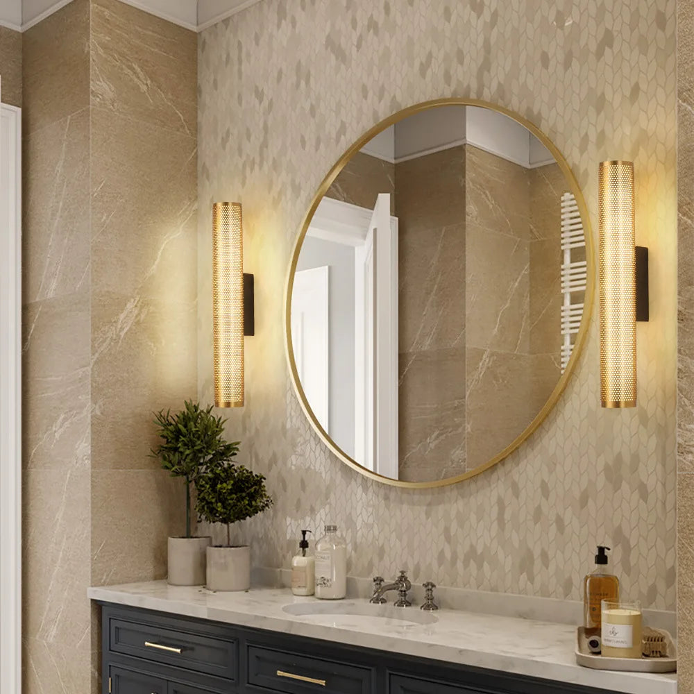 Modern LED Luxury Wall Lamp Simple and Creative Gold Room Decorative Luminaires