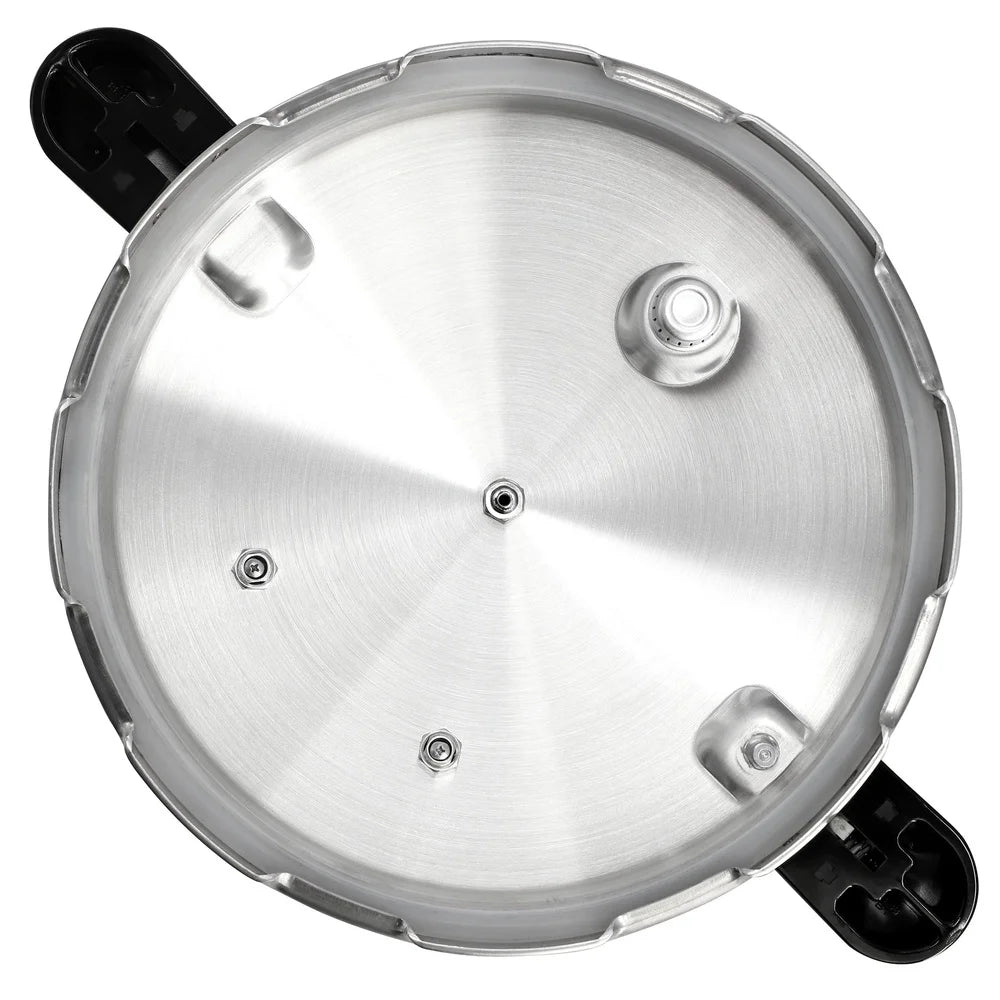 Gas Stove Safe Pressure Gauge Locking Lid Steamer Grid Canning Kitchen