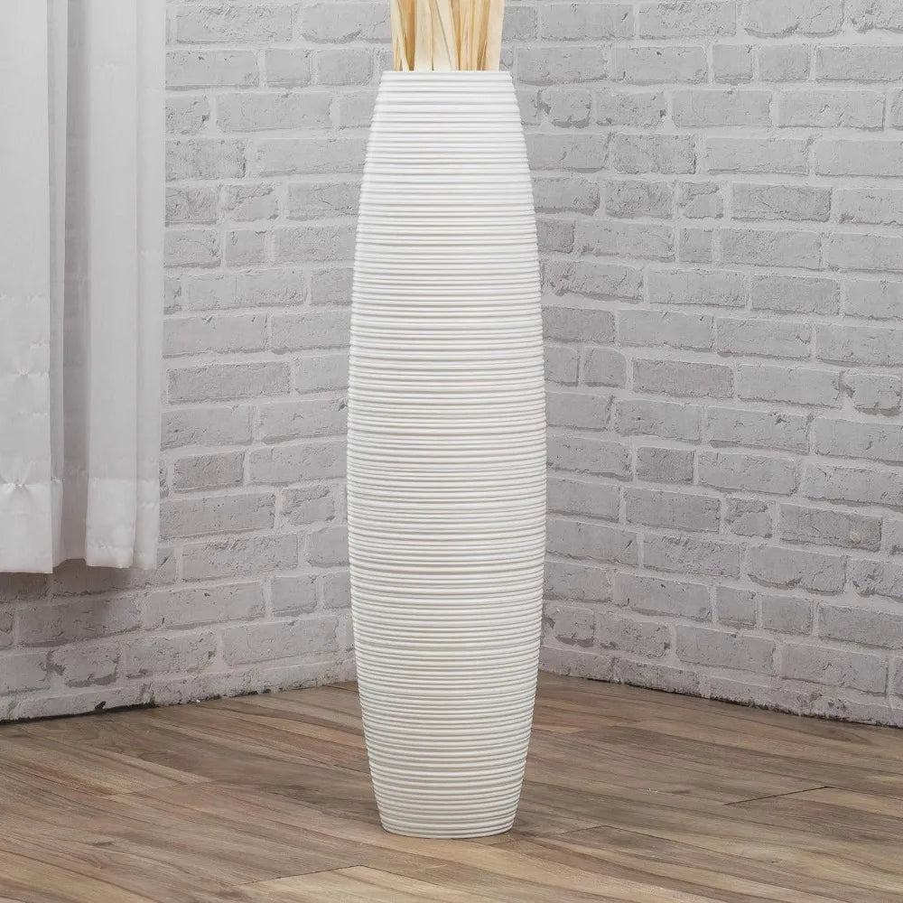 Handmade Vase wooden flower stand