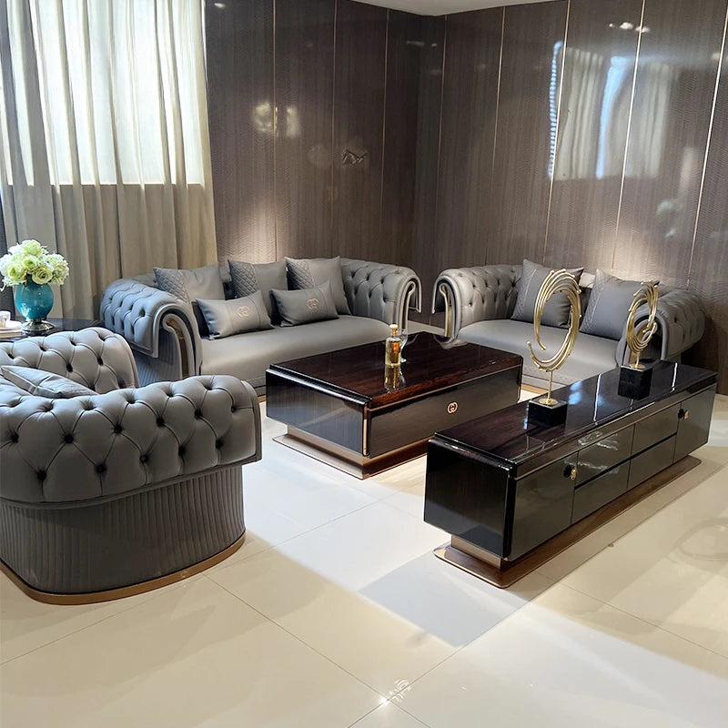 New Arrival Living Room Sofas Super Modern Lounge Floor Sofa Italian Designer Canape Salon
