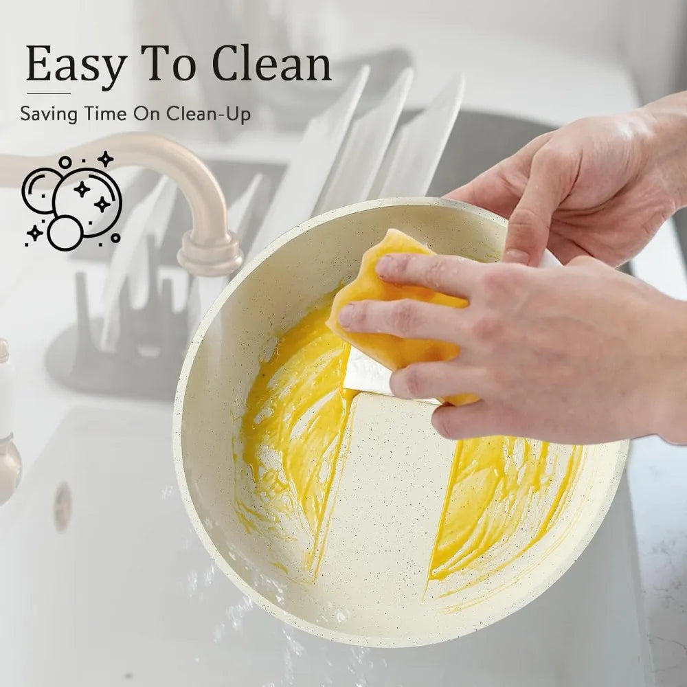 Pots and Pans Set, Nonstick Cookware Sets Detachable