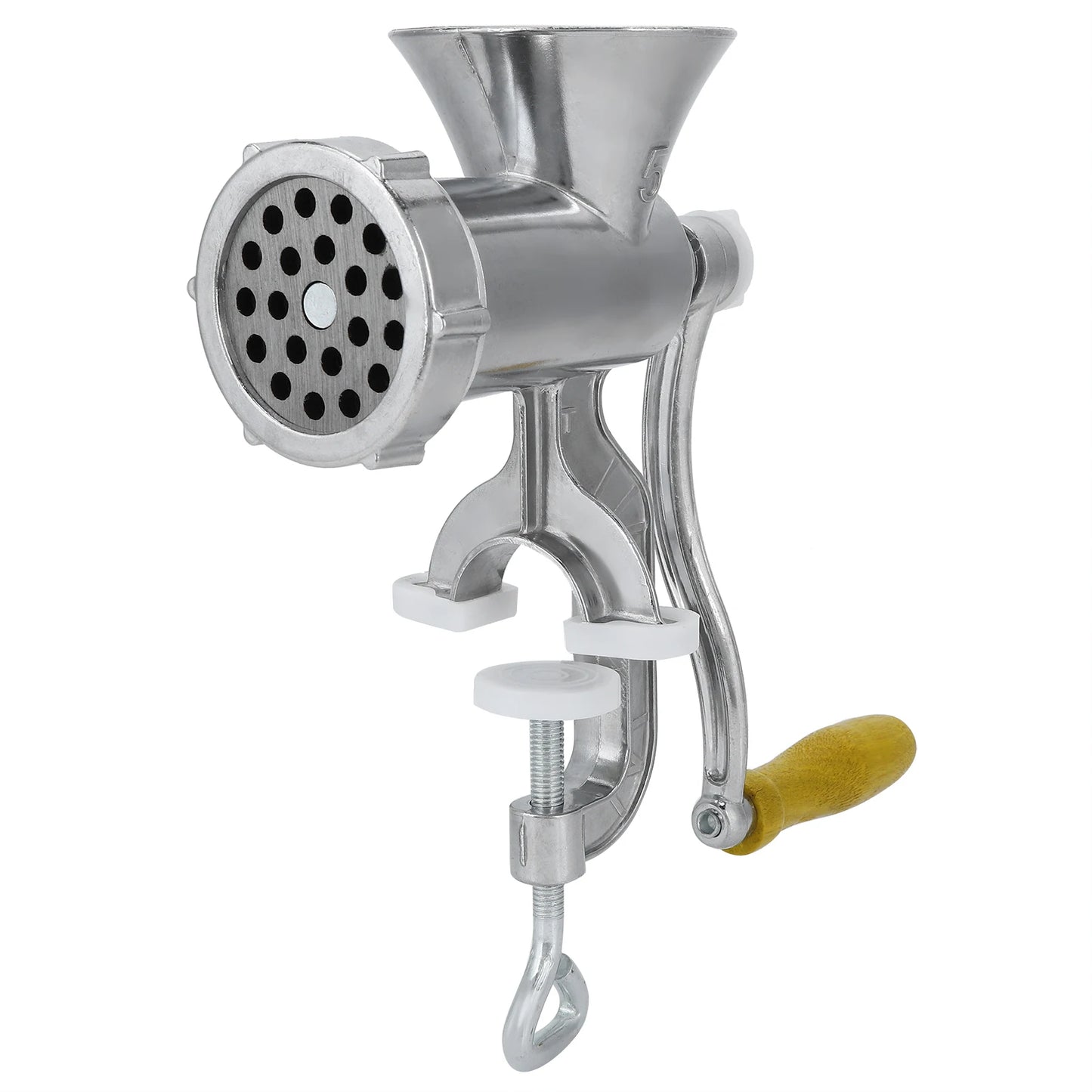 Grinding Machine Household Aluminum Alloy Manual Sausage Meat Grinder Pepper Spice Grinding Machine Kitchen Tool Manual Grinder