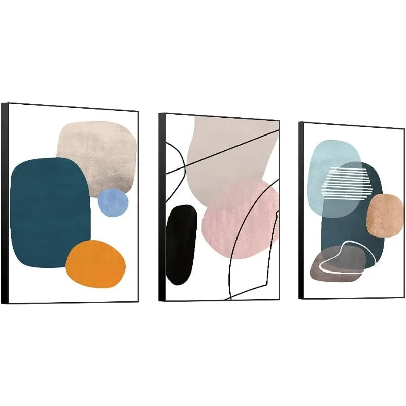 Framed Paintings, Simple Blocks Wall Art
