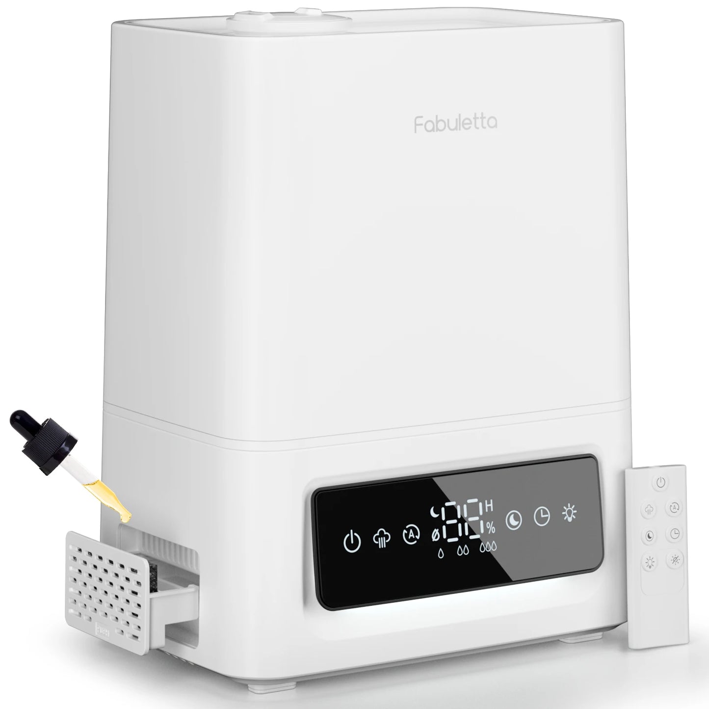FABULETTA Humidifiers for Bedroom, 6L Cool Mist Humidifiers Top Fill Essential Oil Diffuser for Baby