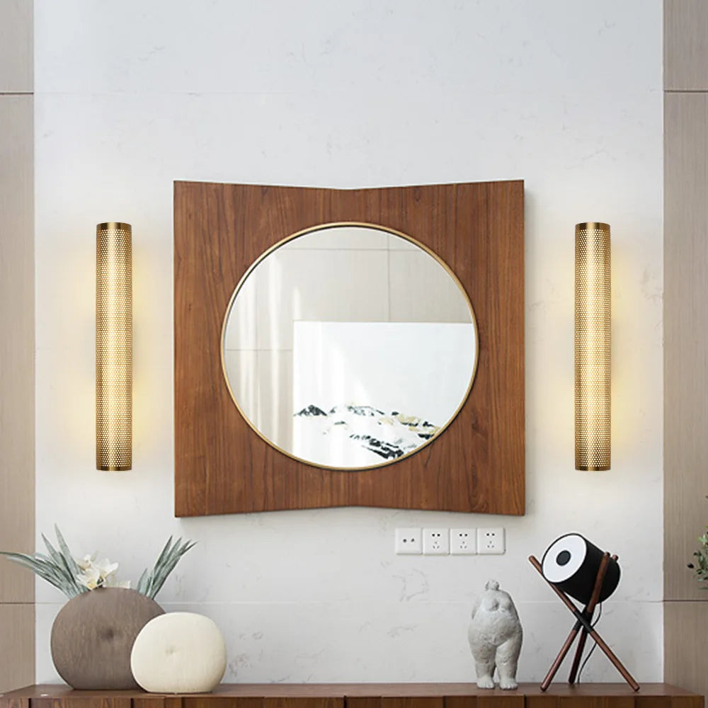 Modern LED Luxury Wall Lamp Simple and Creative Gold Room Decorative Luminaires