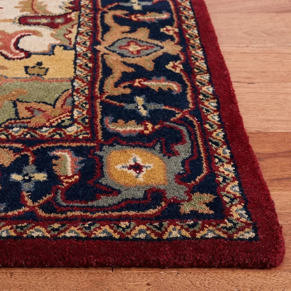 Room Rugs Handmade Traditional Oriental Wool Interior Red Large Living Room Carpet for Rooms Freight free