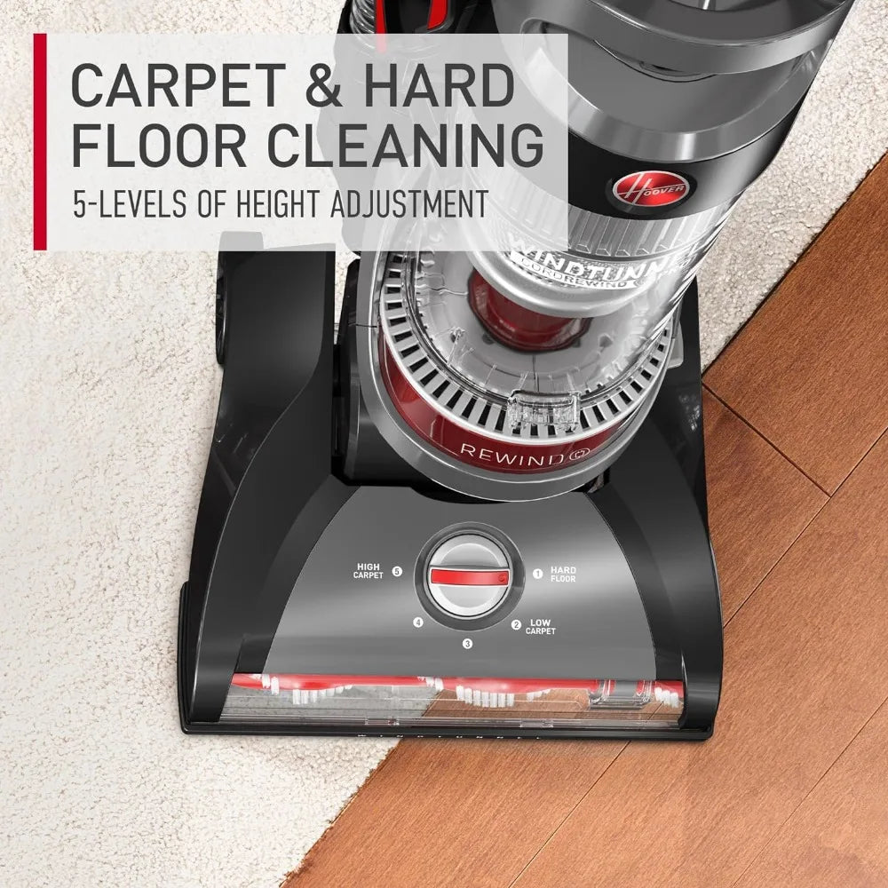 Cord Rewind Pro Bagless Upright Vacuum Cleaner For Carpet and Hard Floors Vacuum Cleaners