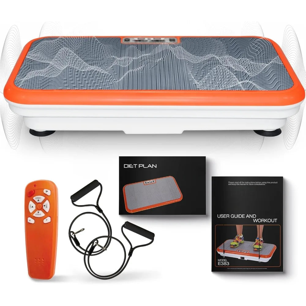 Vibration Board Exercise Machine, Body Vibration Board for Lymphatic Drainage, Body Vibrator Weight Loss, Machine