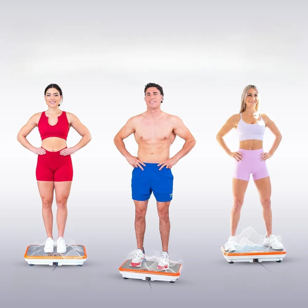 Vibration Board Exercise Machine, Body Vibration Board for Lymphatic Drainage, Body Vibrator Weight Loss, Machine
