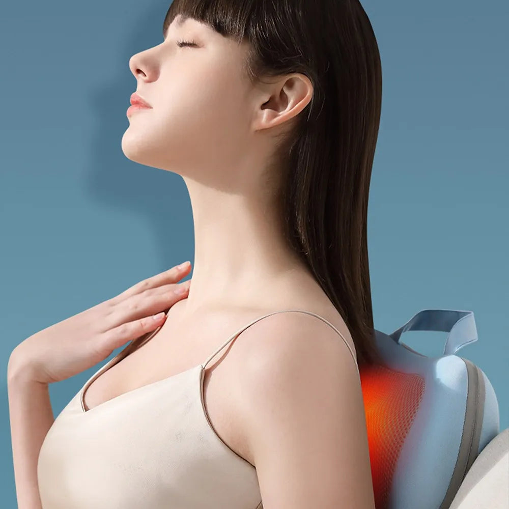 air cushion massager, massage pillow, pillow neck and waist multi-purpose breast massager/hot comp