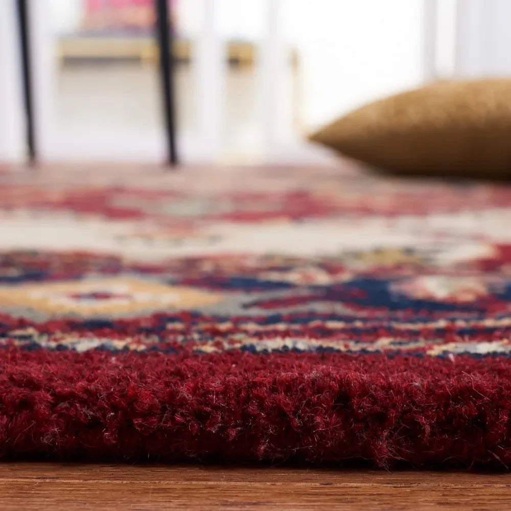Room Rugs Handmade Traditional Oriental Wool Interior Red Large Living Room Carpet for Rooms Freight free