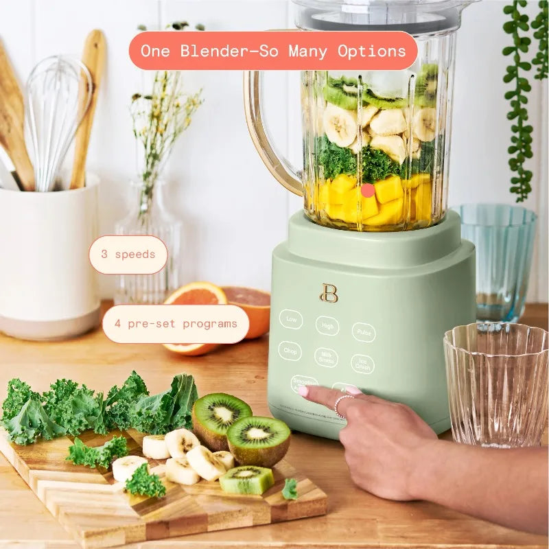 Beautiful PowerExact Blender System, Sage Green by Drew Barrymore