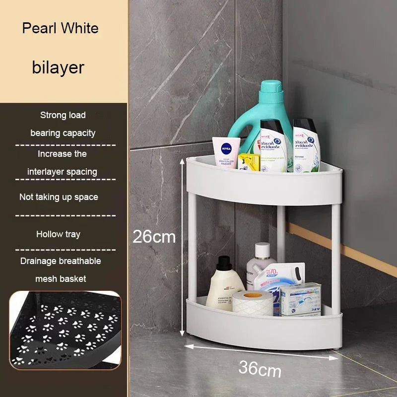 Kitchen Storage Organizer Bathroom Corner Cabinet