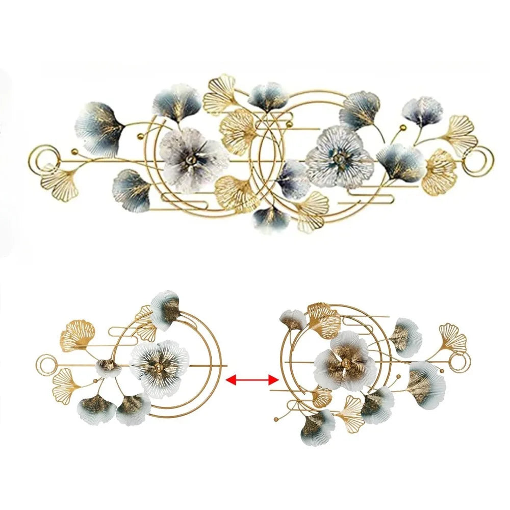 Modern Wall Sculpture Home Decoration Living Room Bedroom Dining Room Metal Wall Art