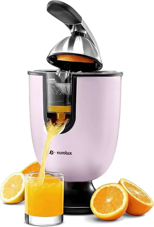 Premium Electric Orange Juicer | Stainless Steel Citrus Squeezer With New Ultra-Powerful Motor