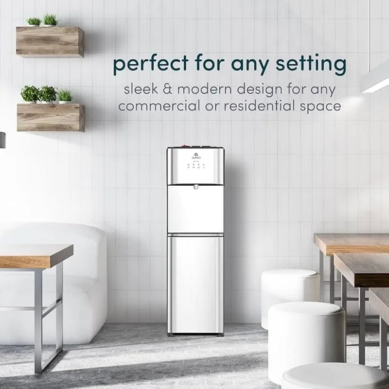 Avalon A3F Bottom Loading Water Cooler Dispenser with BioGuard-3 Temperature Settings-UL-Filtered