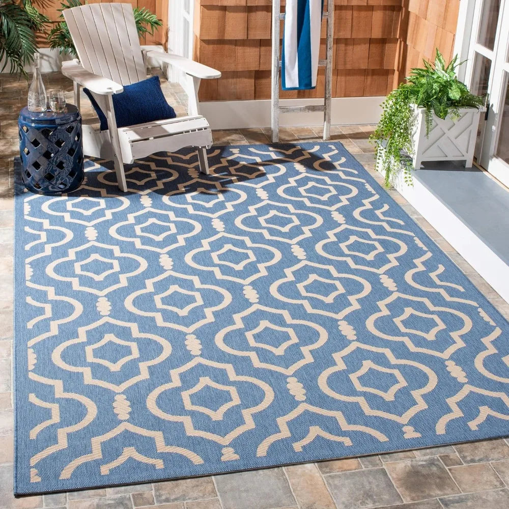 Outdoors Mats, Area Rug 9 X 12, Non-Shedding & Easy Care,