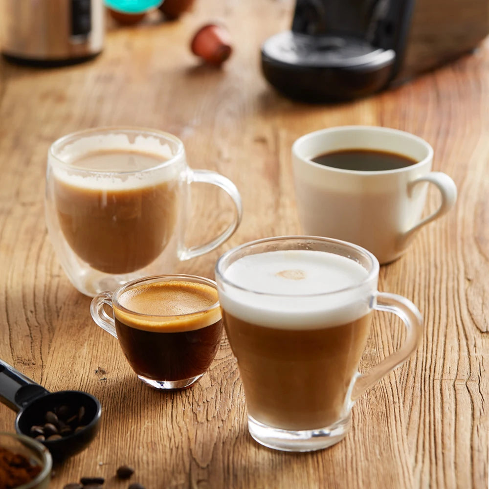Capsule Espresso Cafeteria Pod Coffee Maker Dolce Milk Nespresso Powder H1A