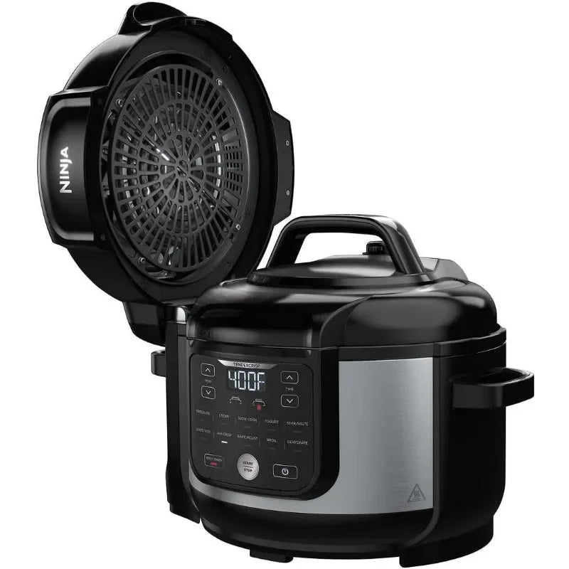 Ninja OS301/FD305CO Foodi 10-in-1 Pressure Cooker and Air Fryer with Nesting Broil