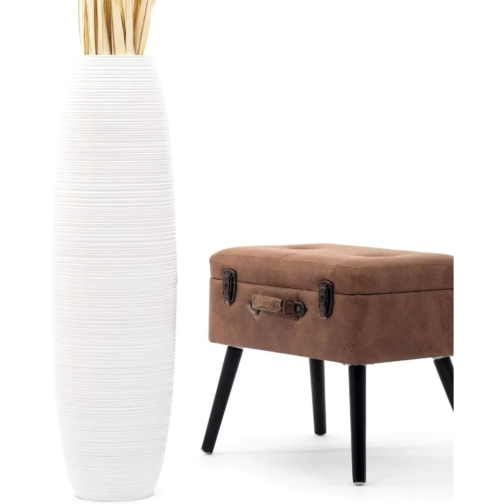 Handmade Vase wooden flower stand