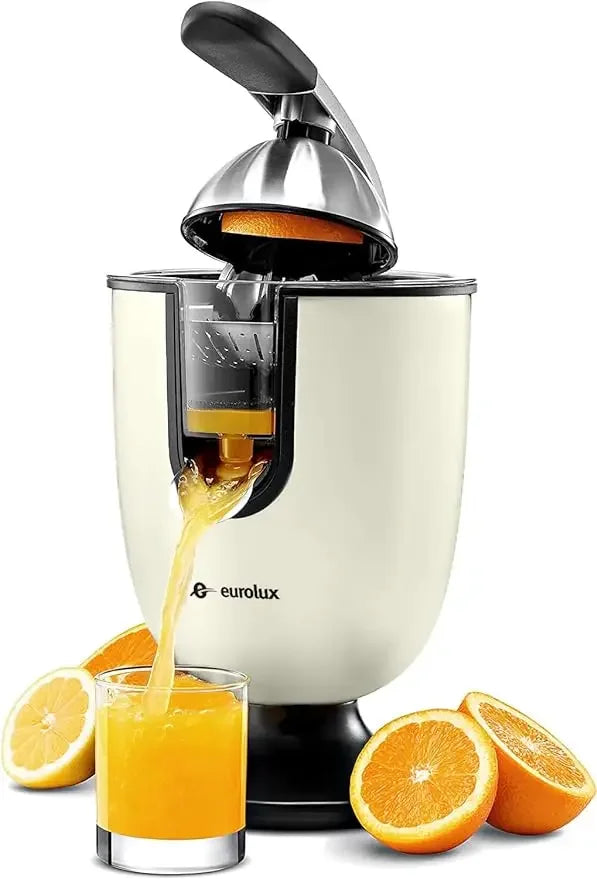 Premium Electric Orange Juicer | Stainless Steel Citrus Squeezer With New Ultra-Powerful Motor
