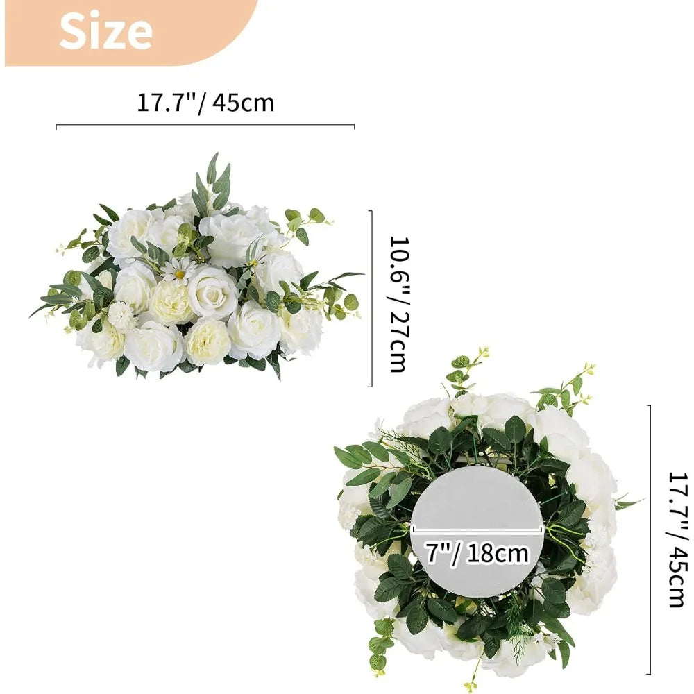 Flower Balls for Wedding Centerpieces - Diameter Fake Flower Ball Arrangement Bouquet Party Centerpieces Flowers