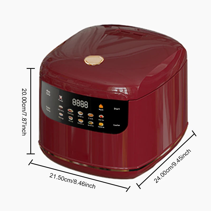 Electric Rice Cooker 1-3 People Multi Cooker Non-Stick Pot Smart Mechanica