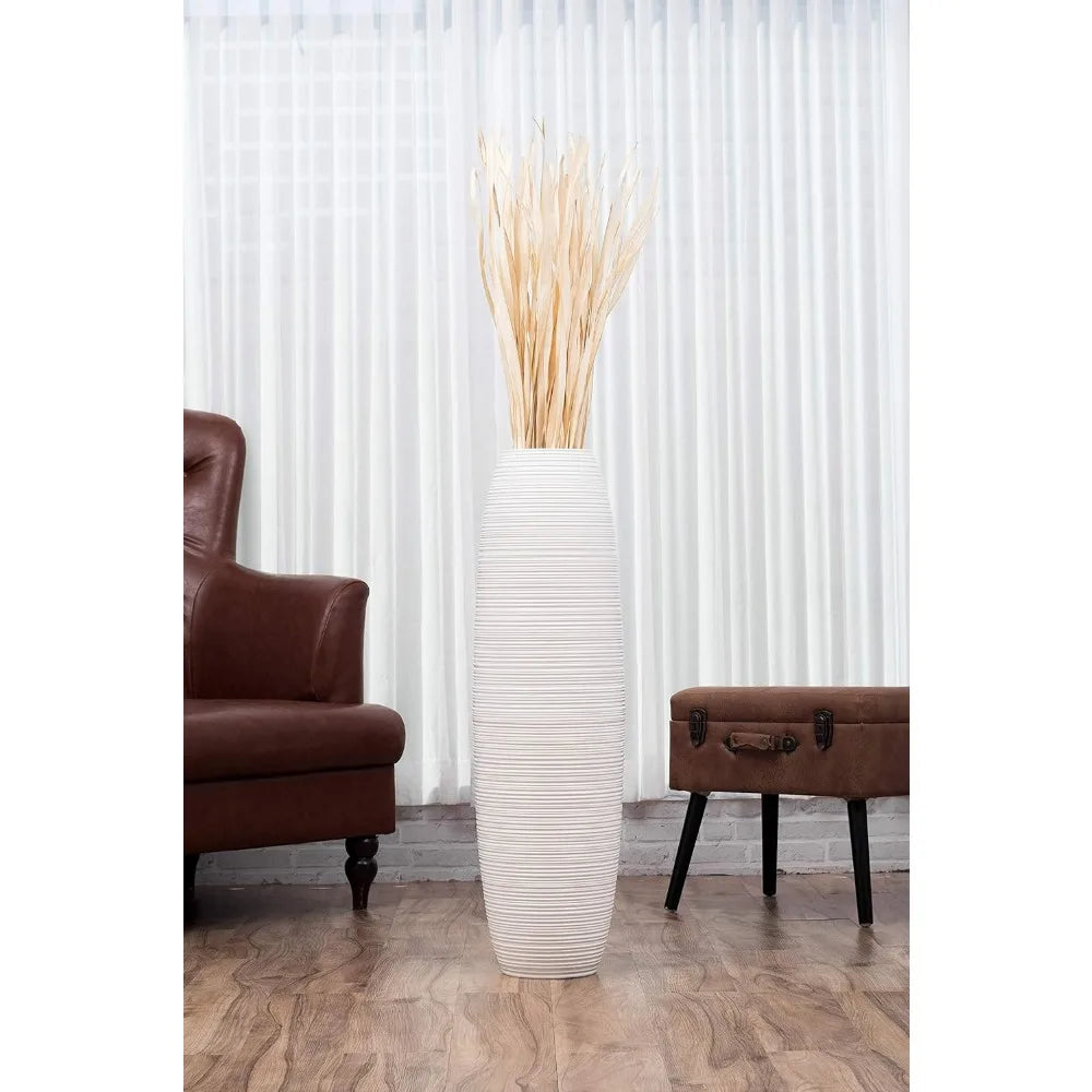 Handmade Vase wooden flower stand