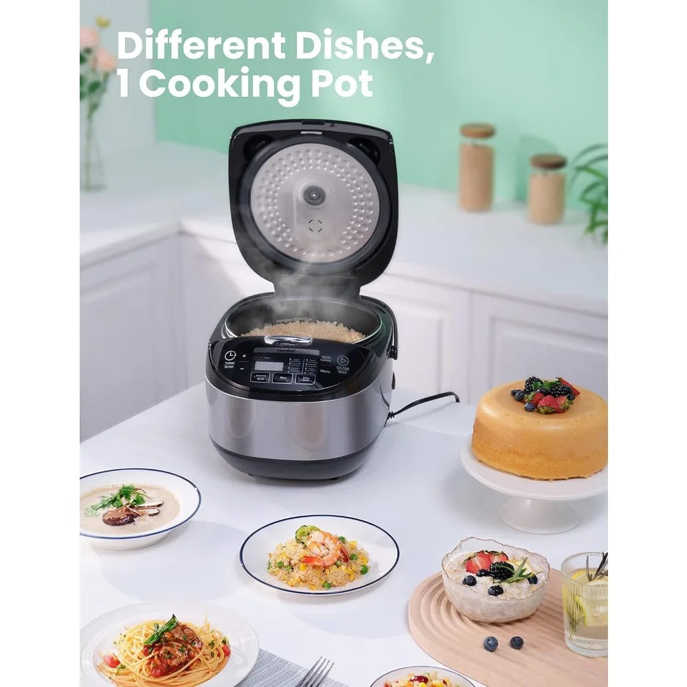 Rice Cooker, Japanese Large Cooker with Fuzzy Logic Technology,