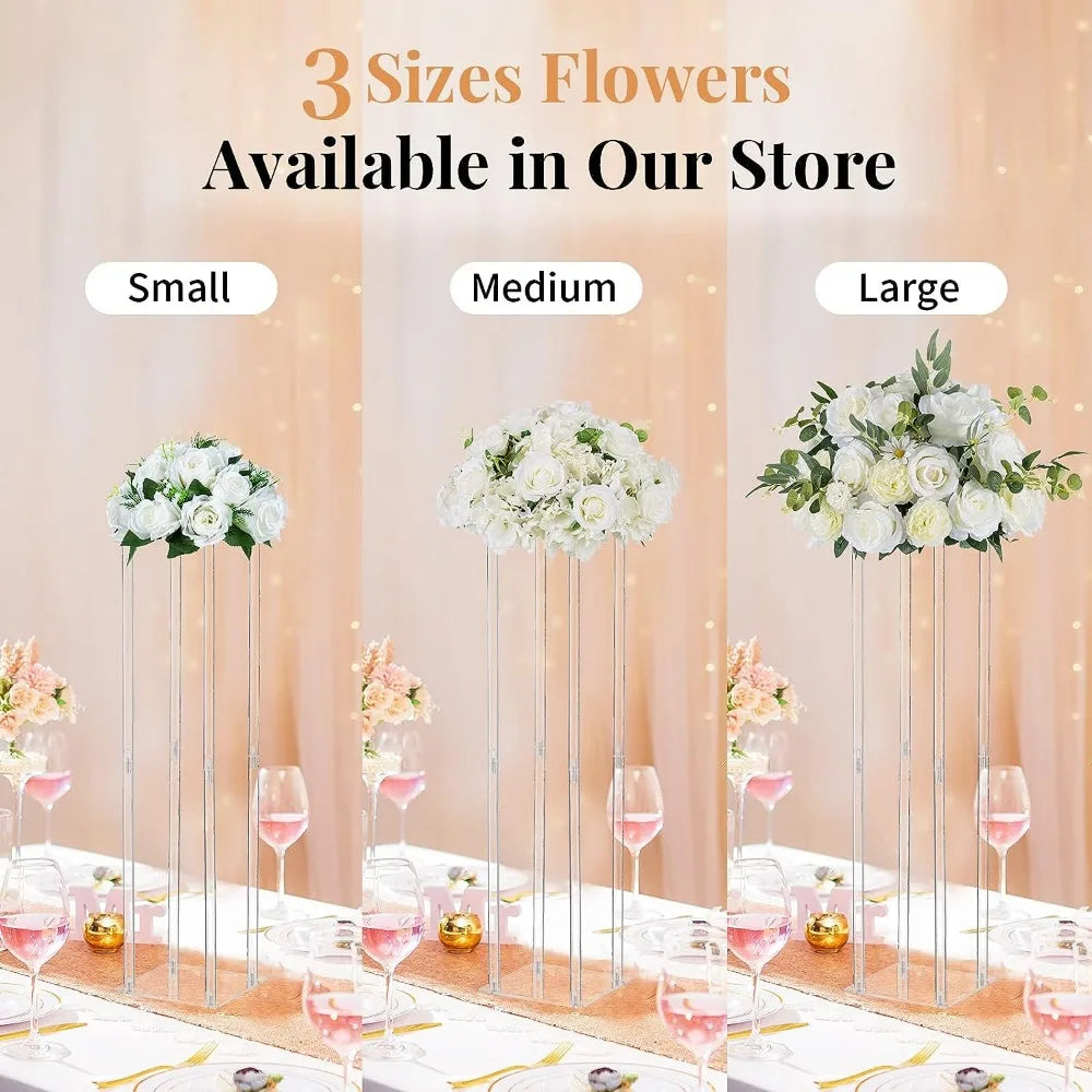 Flower Balls for Wedding Centerpieces - Diameter Fake Flower Ball Arrangement Bouquet Party Centerpieces Flowers