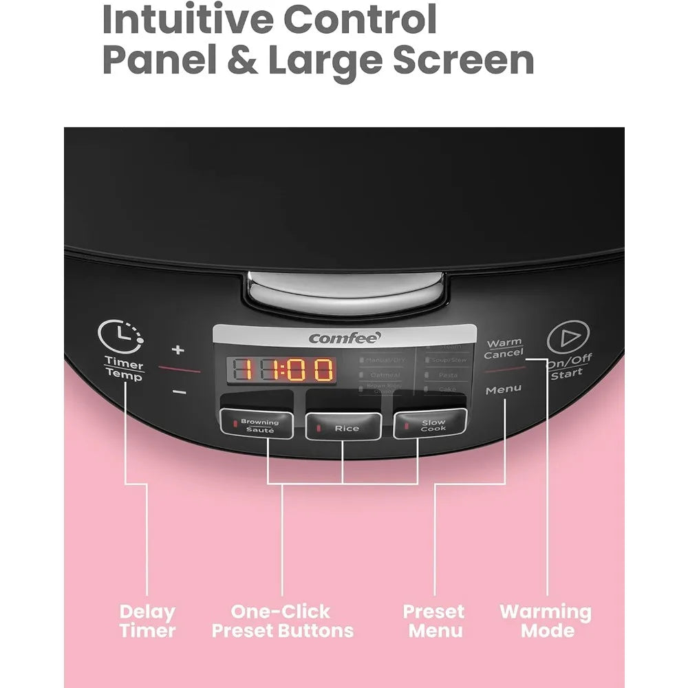 Rice Cooker, Japanese Large Cooker with Fuzzy Logic Technology,