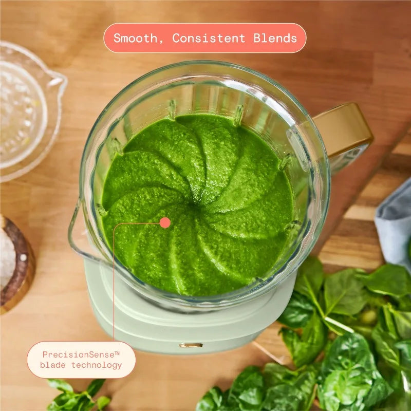 Beautiful PowerExact Blender System, Sage Green by Drew Barrymore