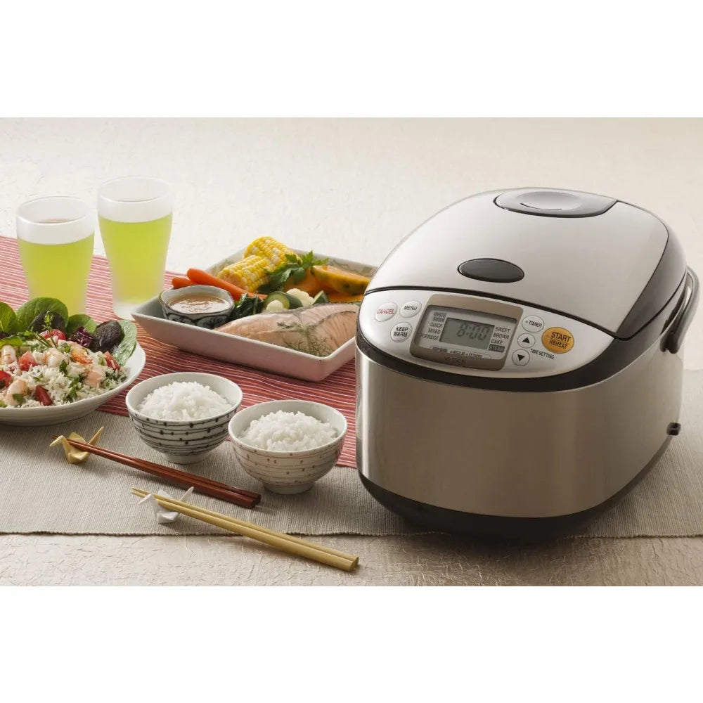 Rice Cooker & Warmer Multicooker 10 Cup Electric Pressure Cooker Premium White Kichens Items for Cooking Cookers Kitchen Home