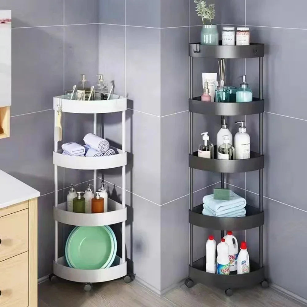 Kitchen Storage Organizer Bathroom Corner Cabinet