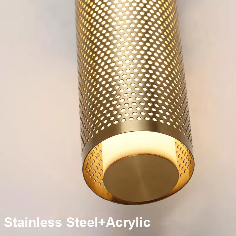 Modern LED Luxury Wall Lamp Simple and Creative Gold Room Decorative Luminaires