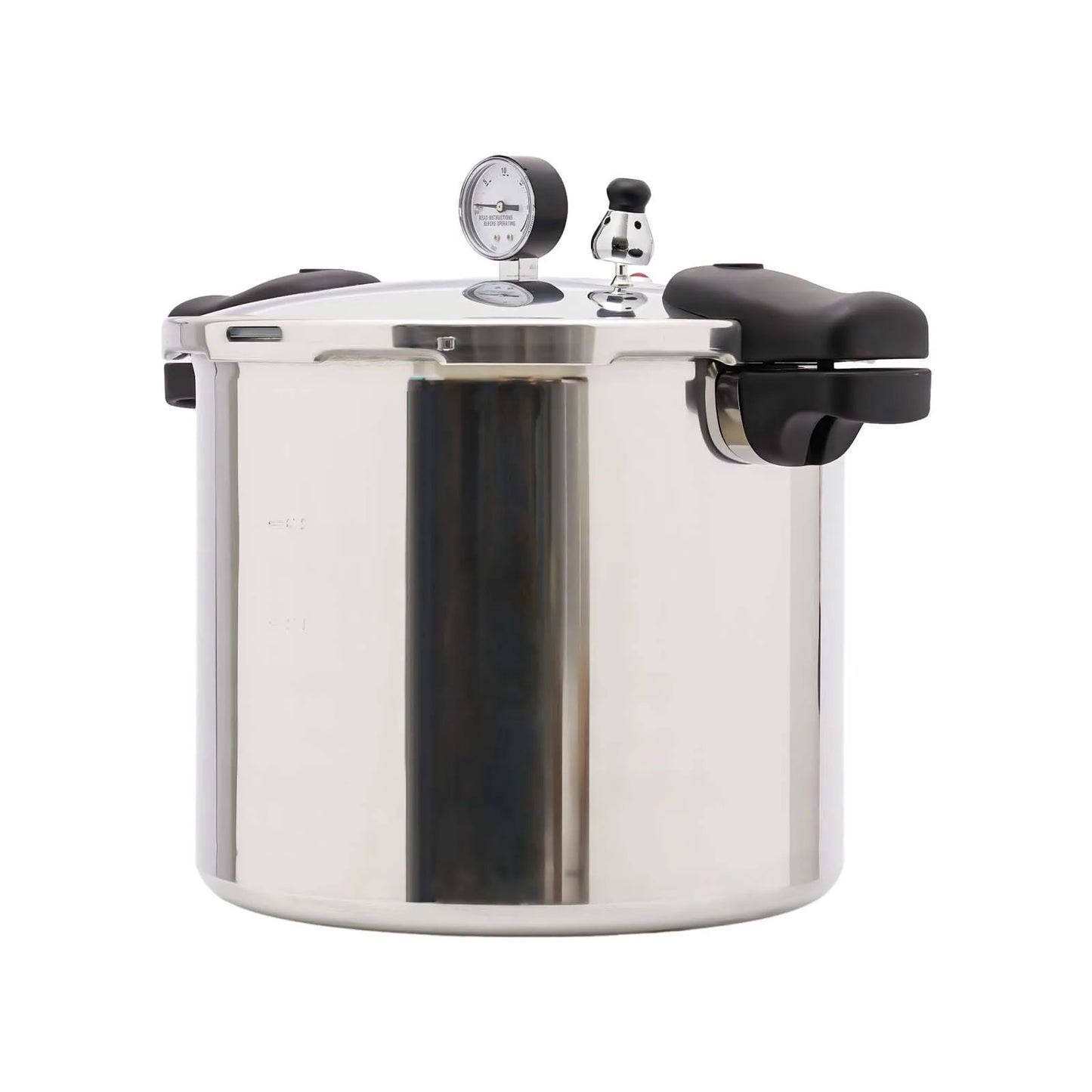 Large Capacity Pressure Canner Cooker With Pressure Gauge 10PSI Preserver Explosion Proof Safety