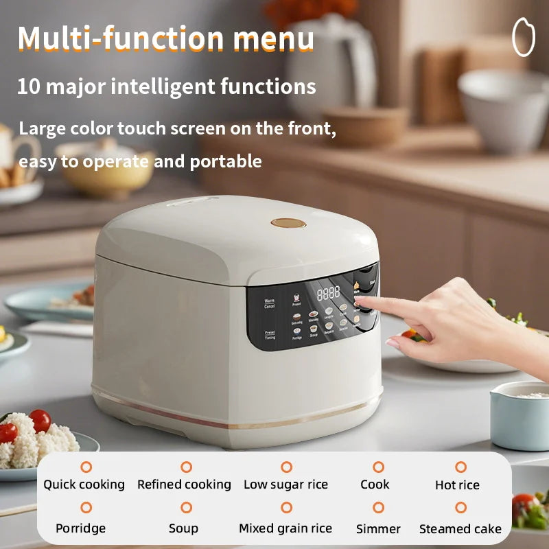 Electric Rice Cooker 1-3 People Multi Cooker Non-Stick Pot Smart Mechanica