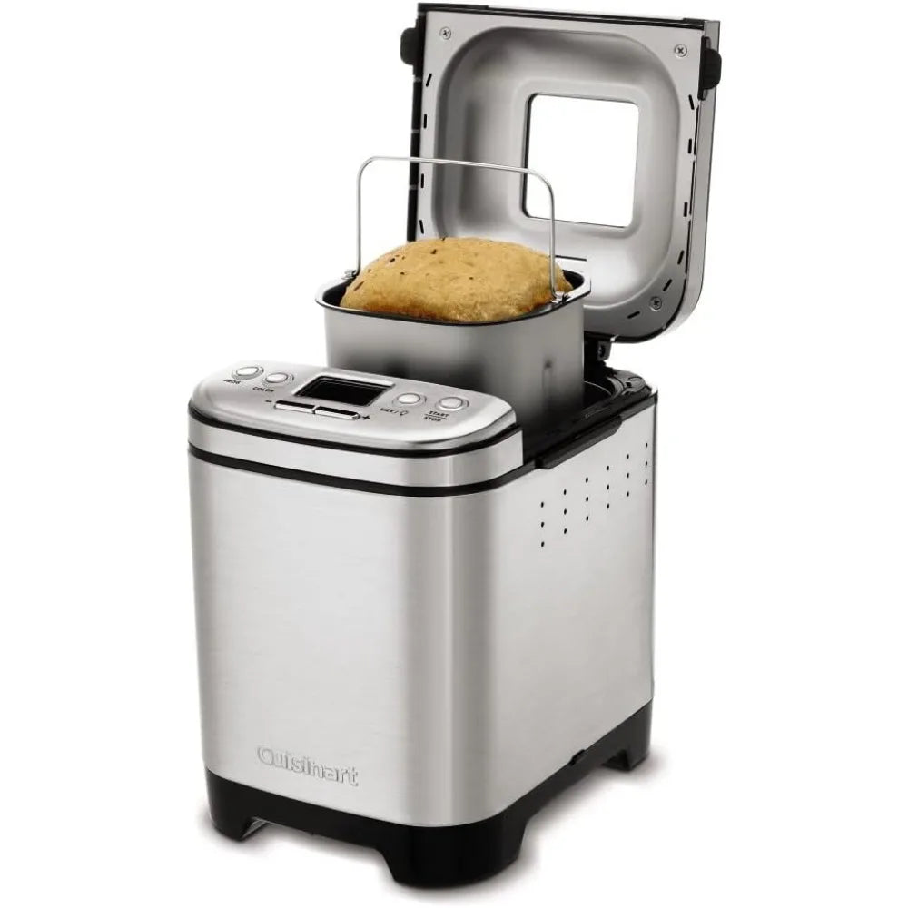 Bread Maker Machine, Compact and Automatic, Customizable Settings,